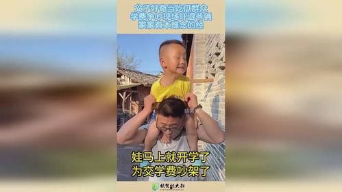 两个阿爸的吃瓜视频,趣味横生的瓜界风云